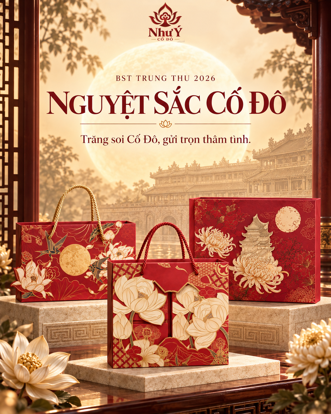 Bộ sưu tập Trung Thu 2026 Nguyệt Sắc Cố Đô