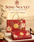 Song Nguyệt 2 bánh 200g giá 100.000đ